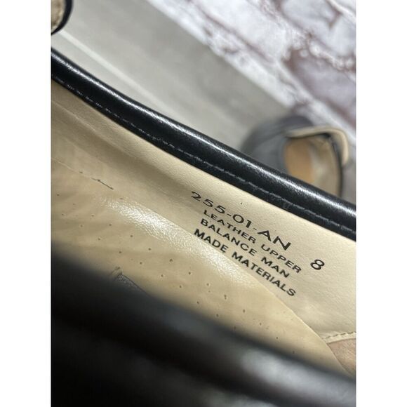 Stacy Adams Black Patent Leather Slip On Loafers Dress Shoes Men’s Sz 8M US/41EU - Picture 10 of 16